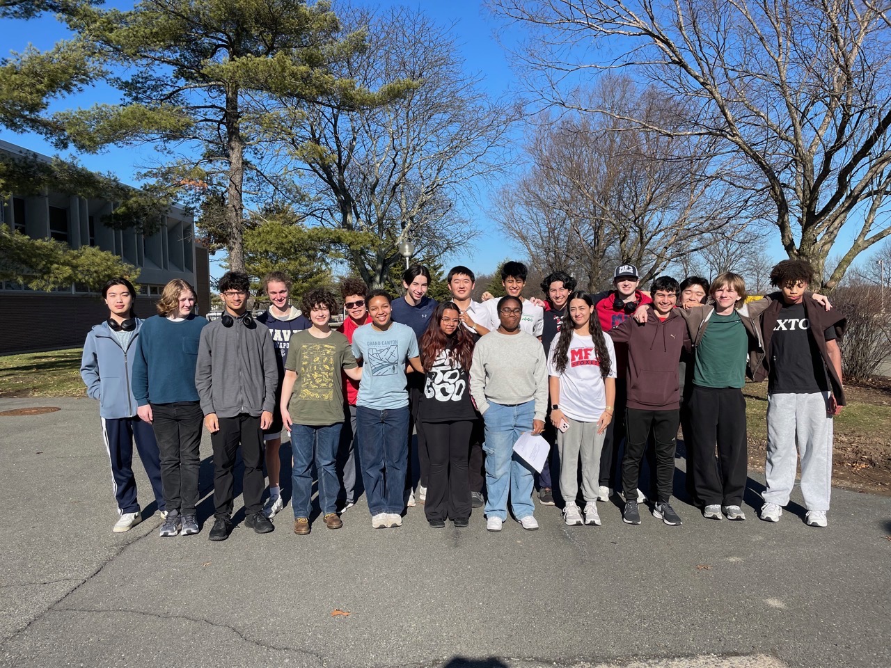 MFS Science Olympiad team photo